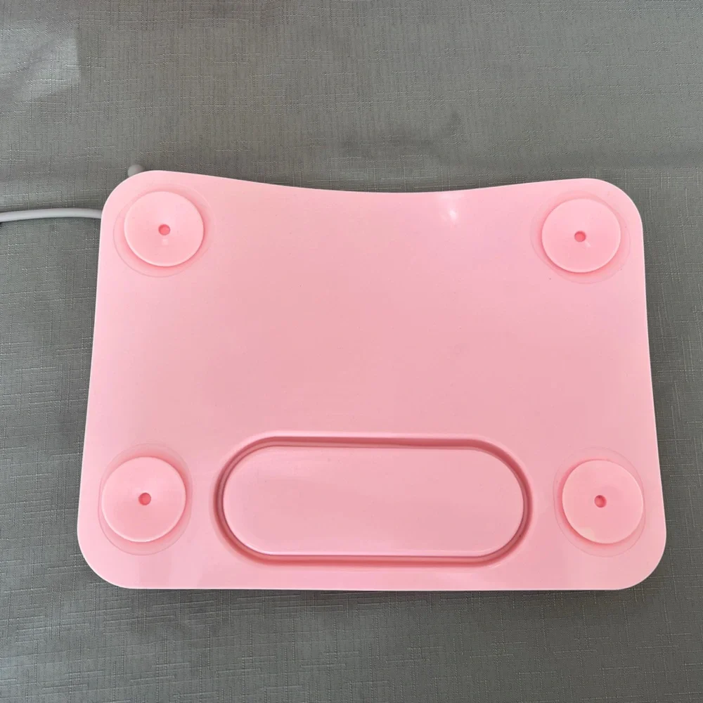 Silicone Suction Placemat Non-slip for baby/toddler 4 adjustable straps for toys